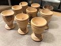 Wood Turned Tasting Cups