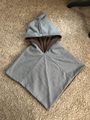 Hand-sewn Skjoldehamn hood. Lining Cotton Flannel, Outer Wool