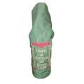 Finest at Roses embroidered bottle sleeve by Unknown Artist from Dragonship Haven