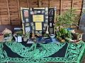 Agricultural and Animal Husbandry Guild of Atlantia Display at War of the Wings XV, Photo by Isobel of Carnewyth